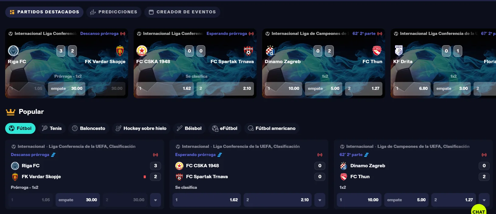 cryptocasino deportes